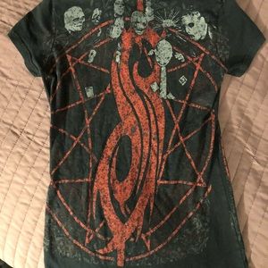 Fitted women’s Slipknot tee, smal